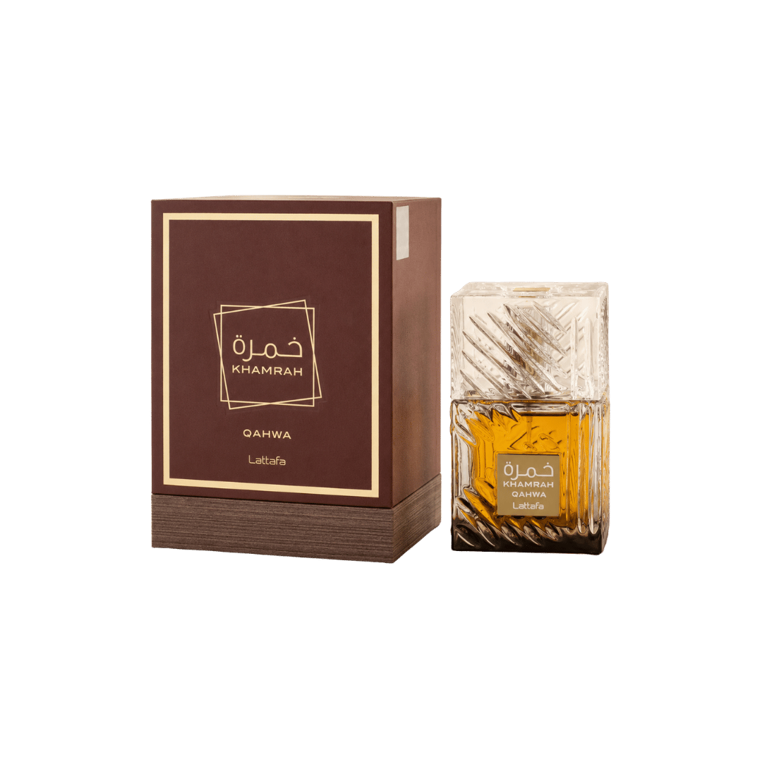 Lattafa Khamrah Qahwa Unisex Eau de Parfum Spray, 3.4 Ounce