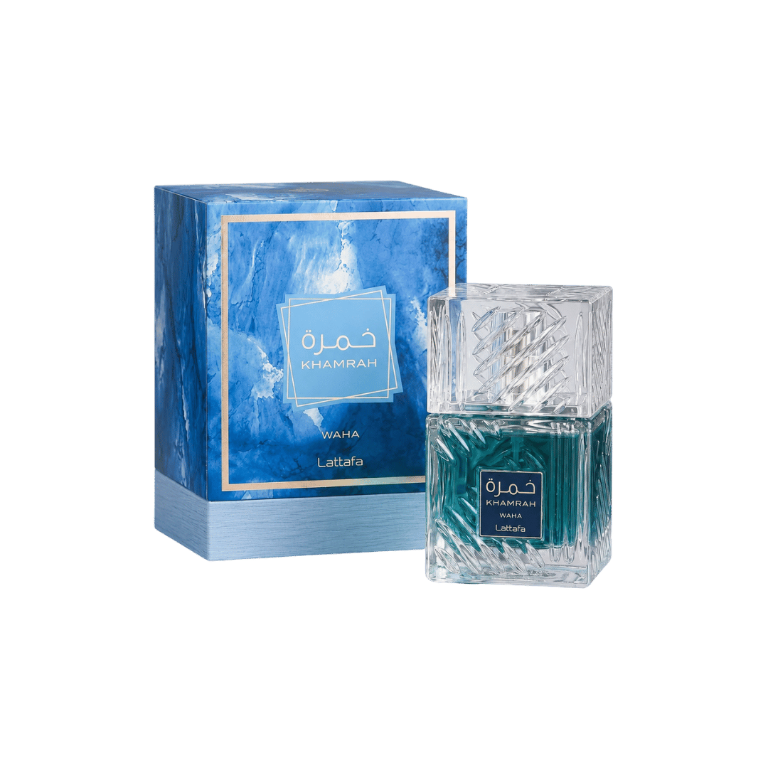 Lattafa Khamrah Waha Eau de Parfum Spray For Unisex 3.4 Ounce