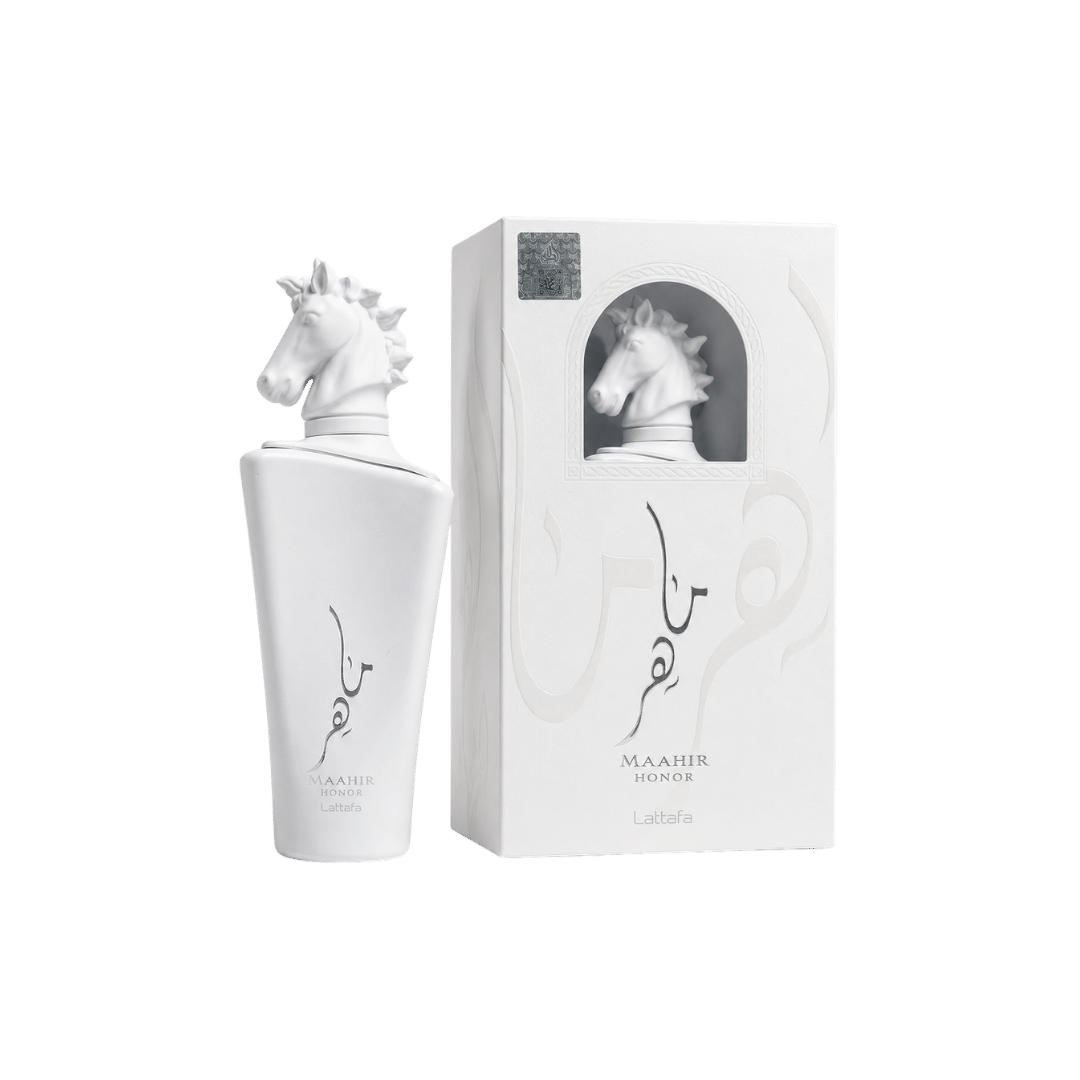 Lattafa Maahir Honor Eau de Parfum Spray For Unisex 3.4 Ounce