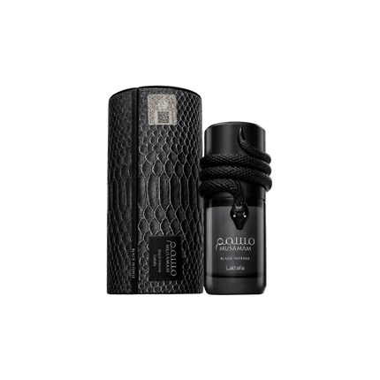 Lattafa Musamam Black Intense for Men Eau de Parfum Spray, 3.4 Ounce