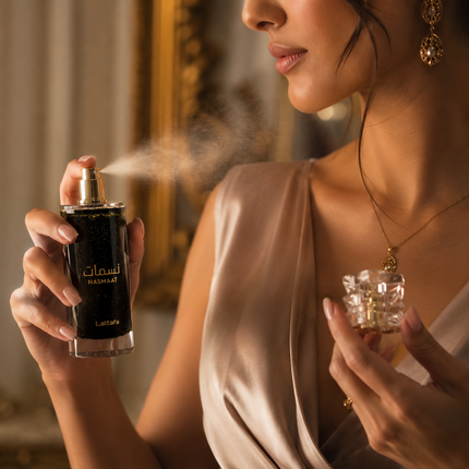 Lattafa Nasmaat for Women Eau de Parfum Spray, 3.4 Ounce
