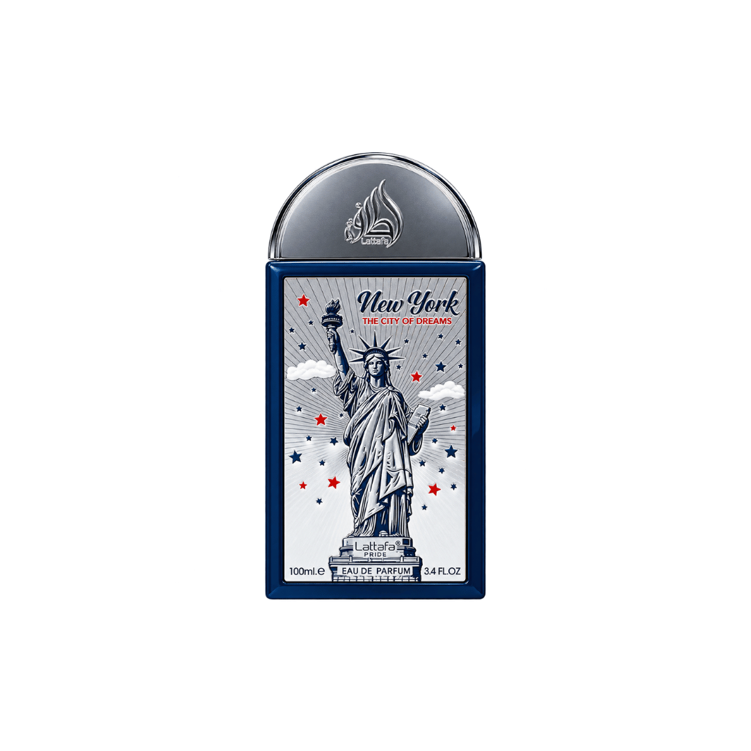 Lattafa Pride New York the City of Dreams Eau de Parfum Spray For Unisex 3.4 Ounce