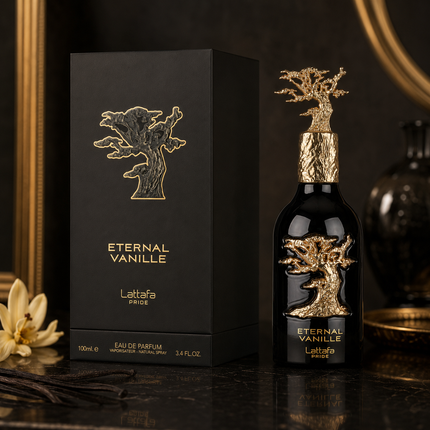 Lattafa Pride Eternal Vanille Eau de Parfum Spray For Unisex 3.4 Ounce