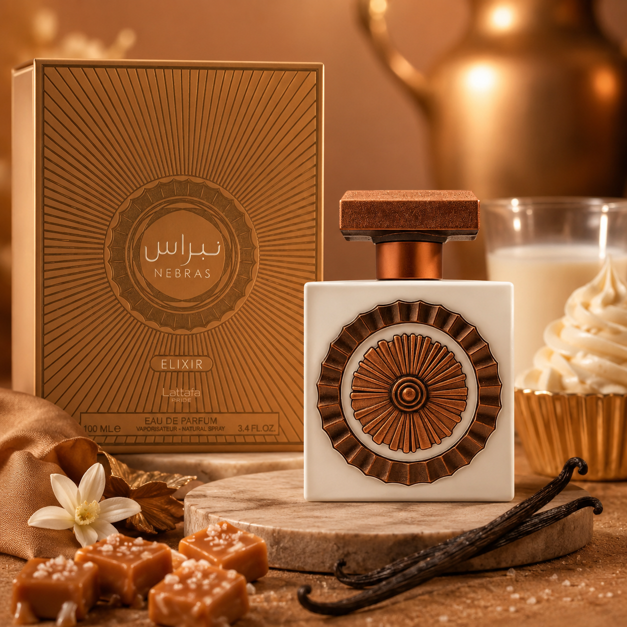 Lattafa Pride Nebras Elixir Eau De Parfum 3.4 oz For Unisex
