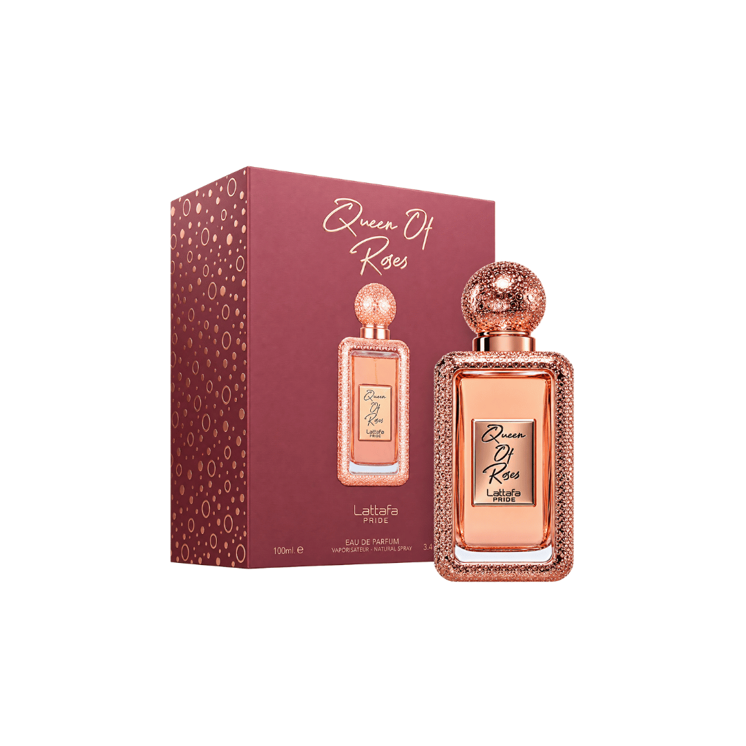 Lattafa Pride Queen Of Roses Eau de Parfum Spray For Unisex 3.4 Ounce