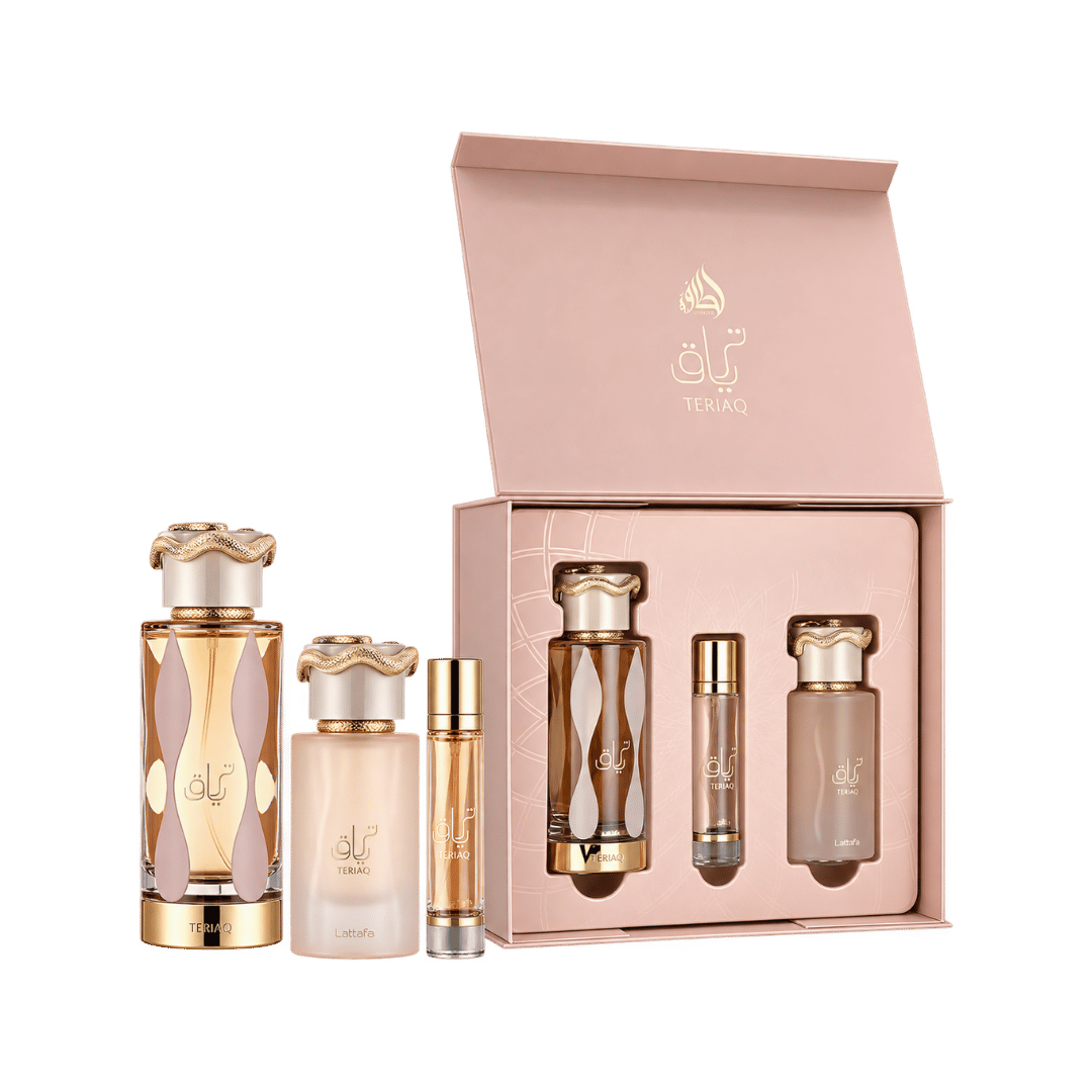 Lattafa Teriaq 3-Piece Gift Set for Unisex