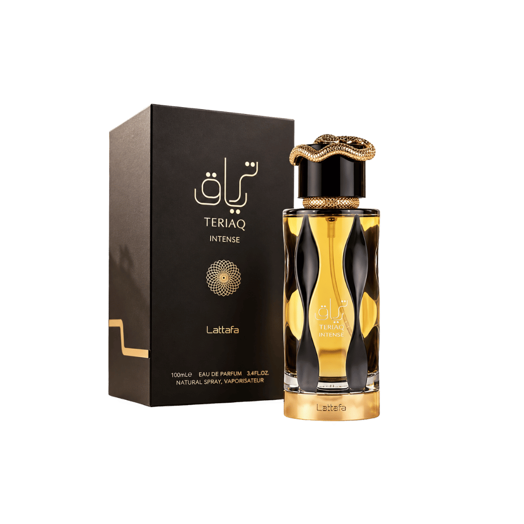 Lattafa Teriaq Intense Eau de Parfum for Unisex, 3.4 Ounce