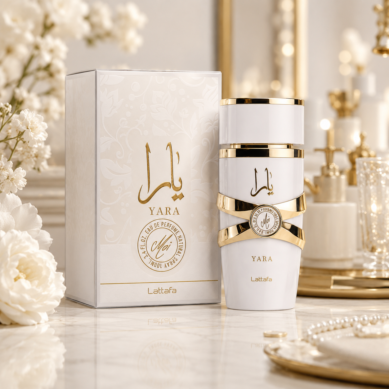 Lattafa Yara Moi Eau de Parfum for Women 3.4 Ounce