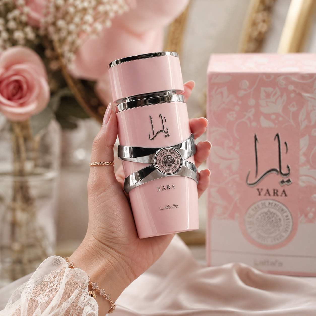 Lattafa Yara for Women Eau de Parfum Spray, 3.4 Ounce