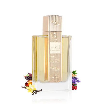 Lattafa Angham Eau de Parfum Spray for Unisex, 3.40 Ounce