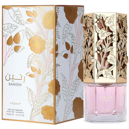 Lattafa Asdaaf Raneen for Women Eau De Parfum Spray, 3.4 Ounce