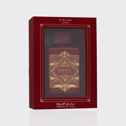 Lattafa Bade'e Al Oud Sublime for Unisex Eau de Parfum Spray, 3.4 Ounce