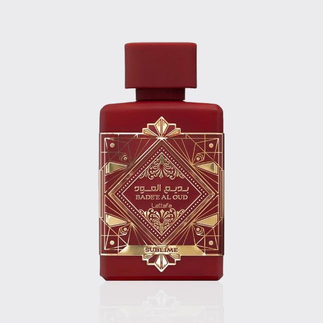 Lattafa Bade'e Al Oud Sublime for Unisex Eau de Parfum Spray, 3.4 Ounce