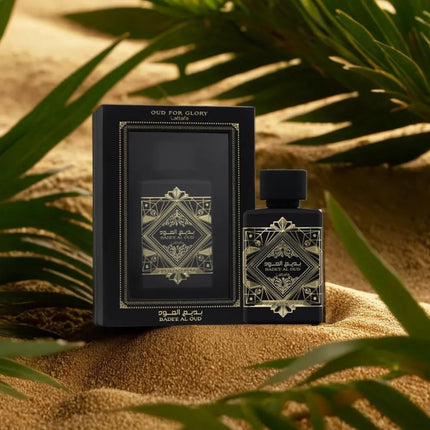 Lattafa Bade'e Al Oud for Glory for Unisex Eau de Parfum Spray, 3.4 Ounce