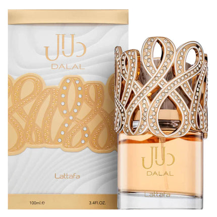 Lattafa Dalal for Women Eau de Parfum Spray, 3.4 Ounce