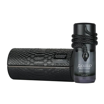 Lattafa Musamam Black Intense for Men Eau de Parfum Spray, 3.4 Ounce