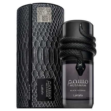 Lattafa Musamam Black Intense for Men Eau de Parfum Spray, 3.4 Ounce