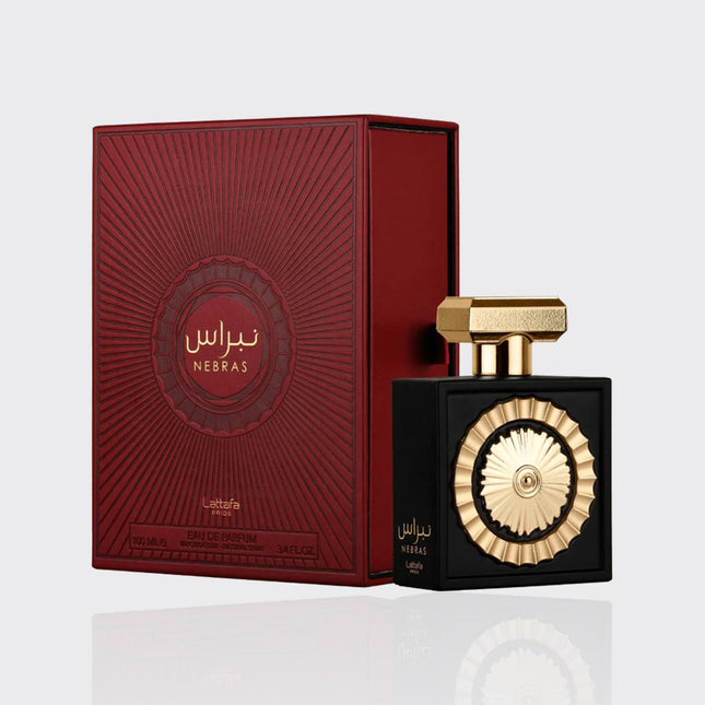 Lattafa Nebras for Unisex Eau de Parfum Spray, 3.4 Ounce