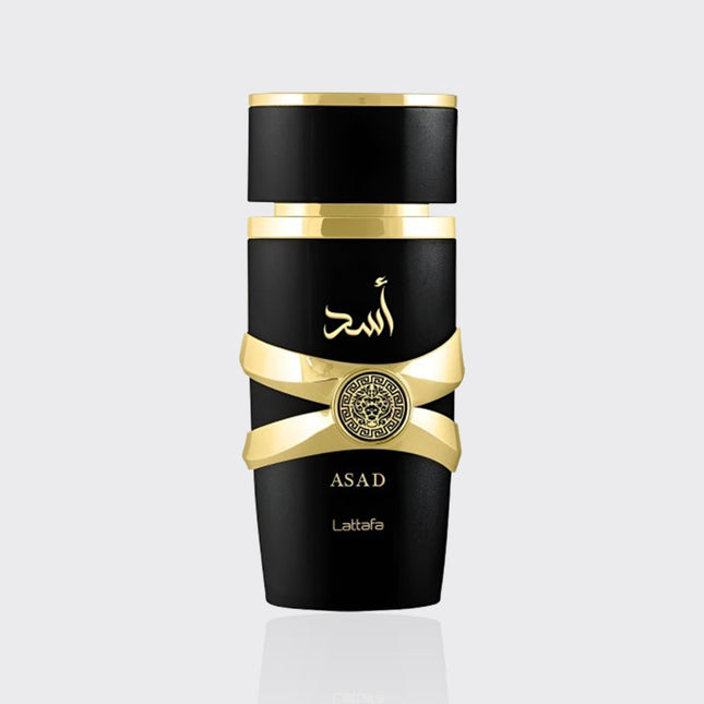 Lattafa Perfumes Asad for Unisex Eau de Parfum Spray, 3.4 Ounce