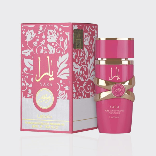 Lattafa Yara Candy for Women Eau de Parfum Spray, 3.4 Ounce