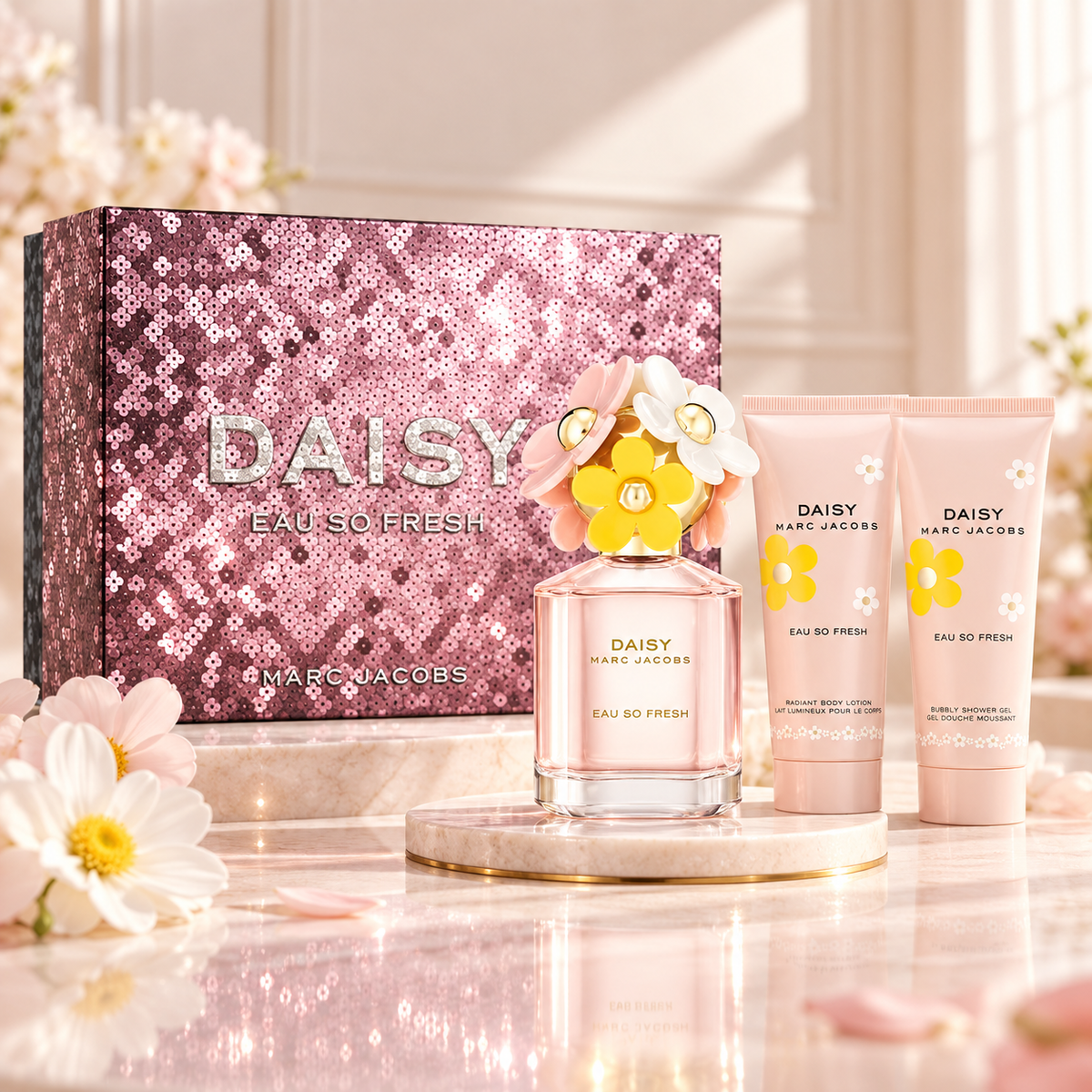 Marc Jacobs Daisy Eau So Fresh 3-Piece Gift Set for Women