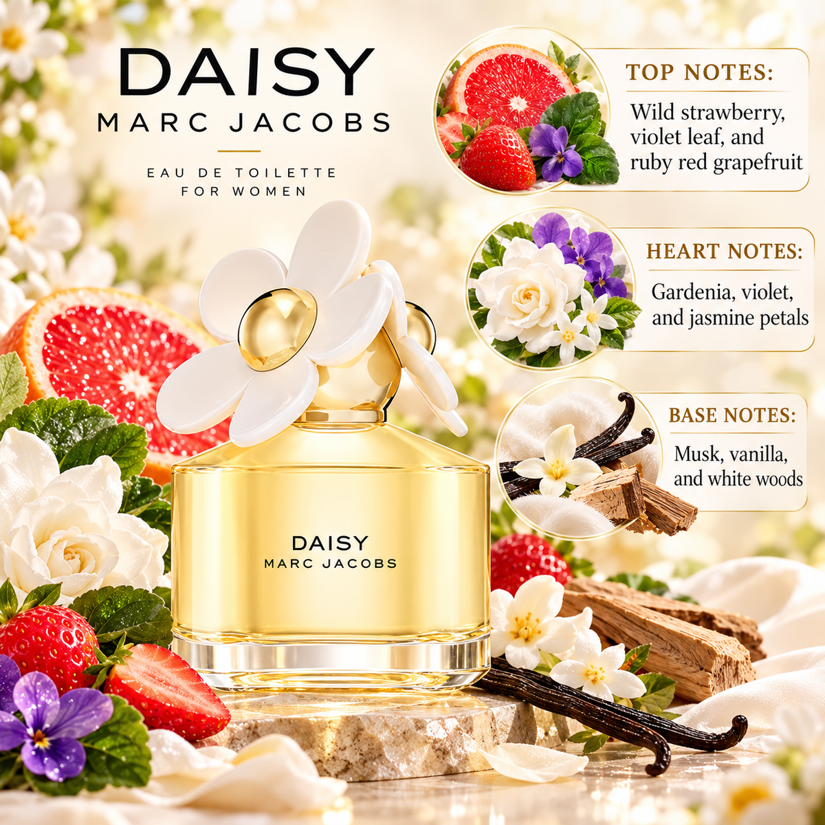 Marc Jacobs Daisy Eau de Toilette for Women, image 5