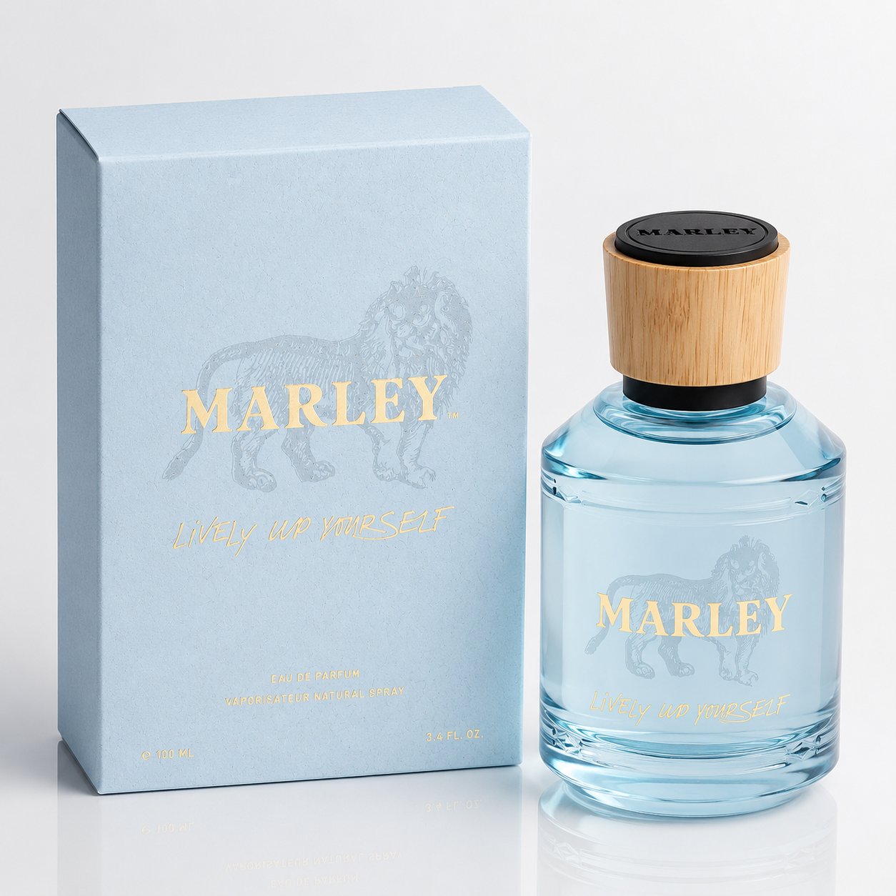 Marley Lively Up Yourself Eau de Parfum for Unisex 3.4 Ounce