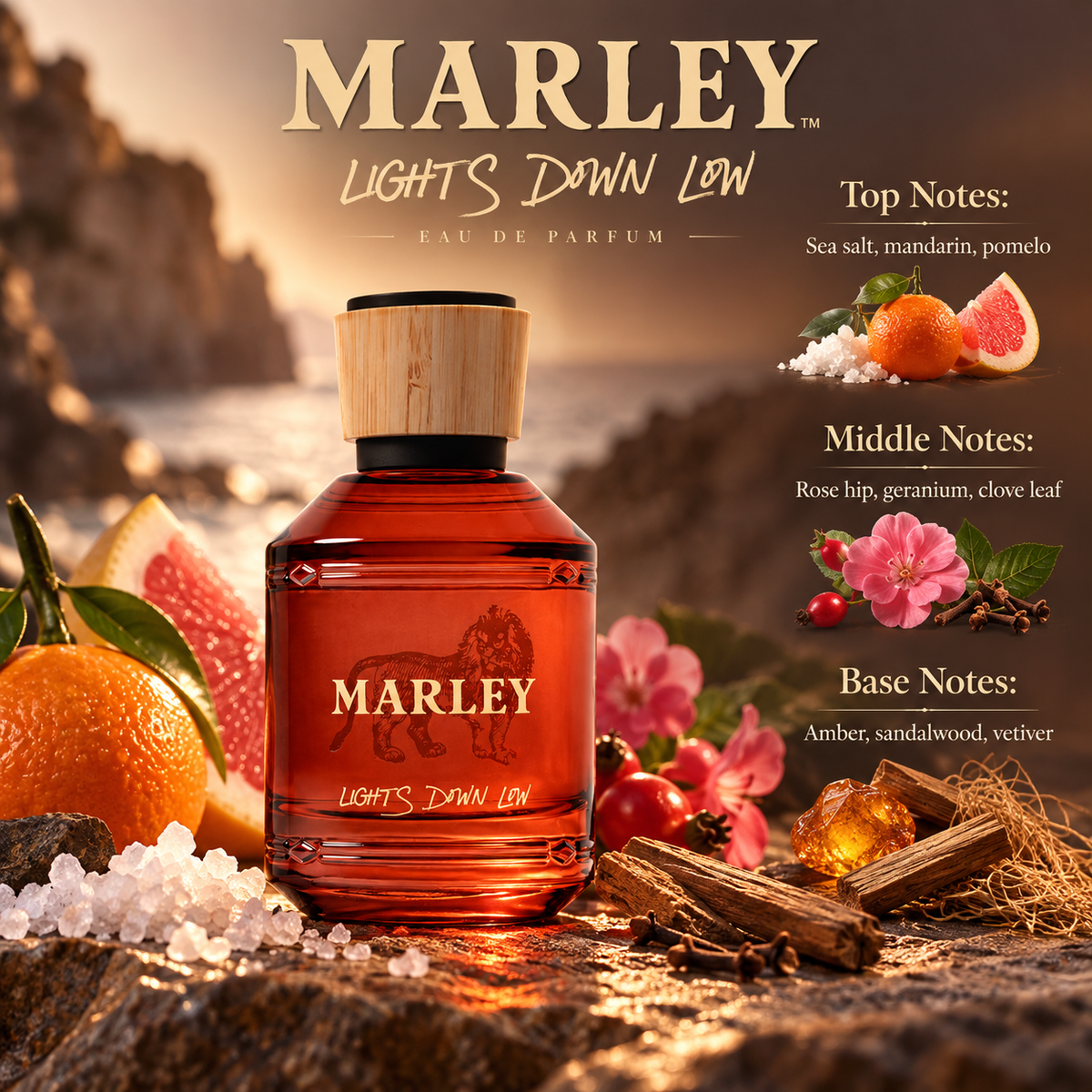Michael Malul Lights Down Low Eau de Parfum for Unisex 3.4 Ounce