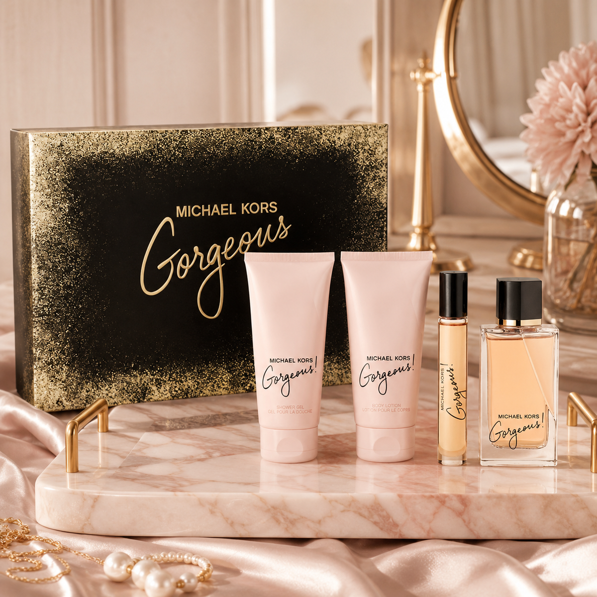 Michael Kors Gorgeous 4-Piece Gift Set for Women