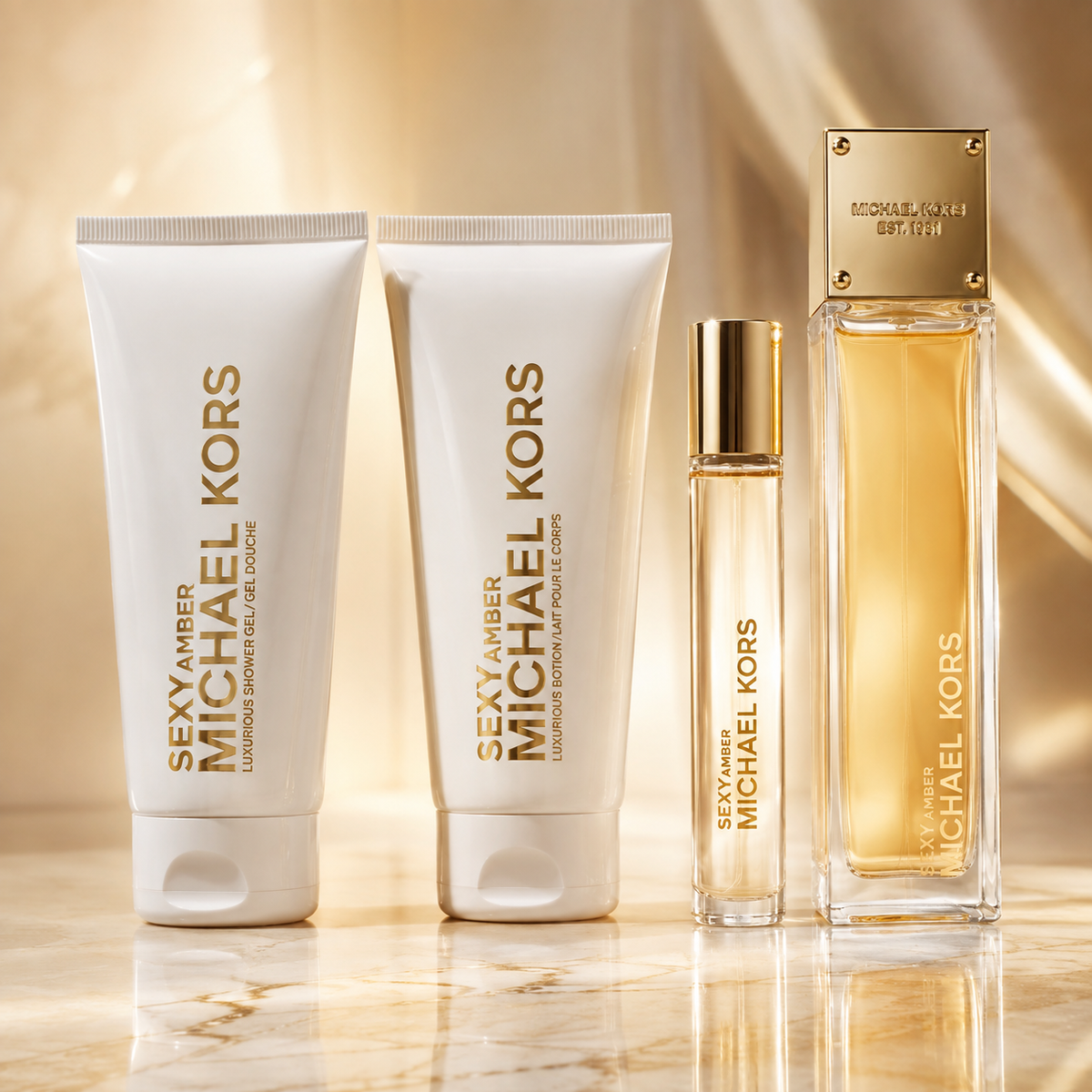 Michael Kors Sexy Amber 4-Piece Gift Set for Women