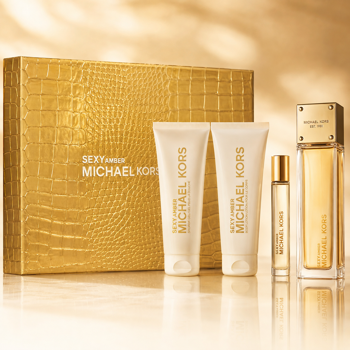 Michael Kors Sexy Amber 4-Piece Gift Set for Women