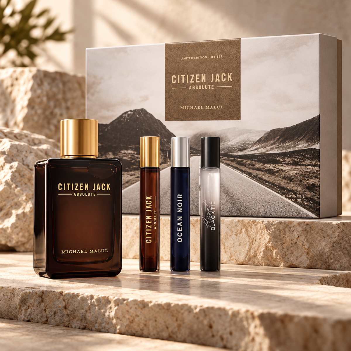 Michael Malul Citizen Jack Absolute 4-Piece Gift Set for Men