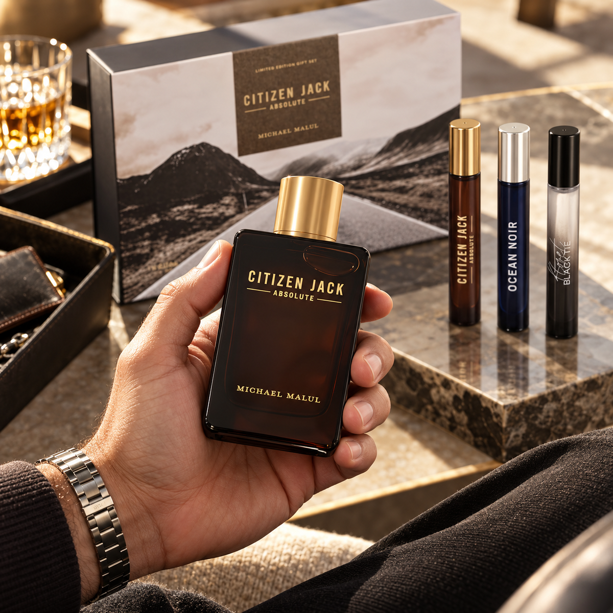 Michael Malul Citizen Jack Absolute 4-Piece Gift Set for Men