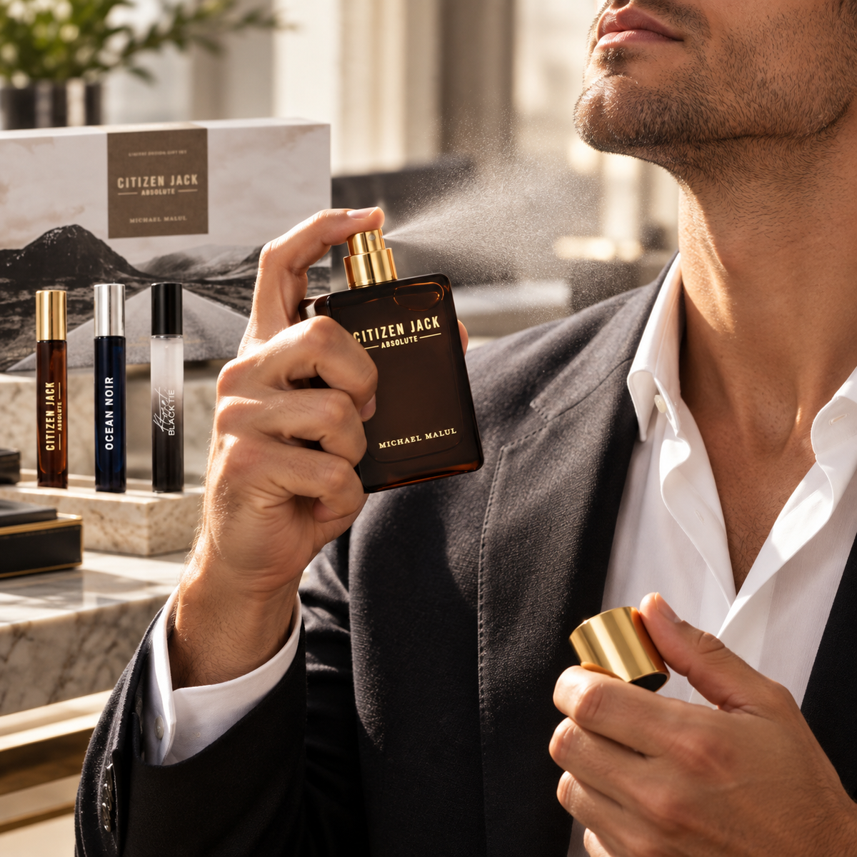 Michael Malul Citizen Jack Absolute 4-Piece Gift Set for Men