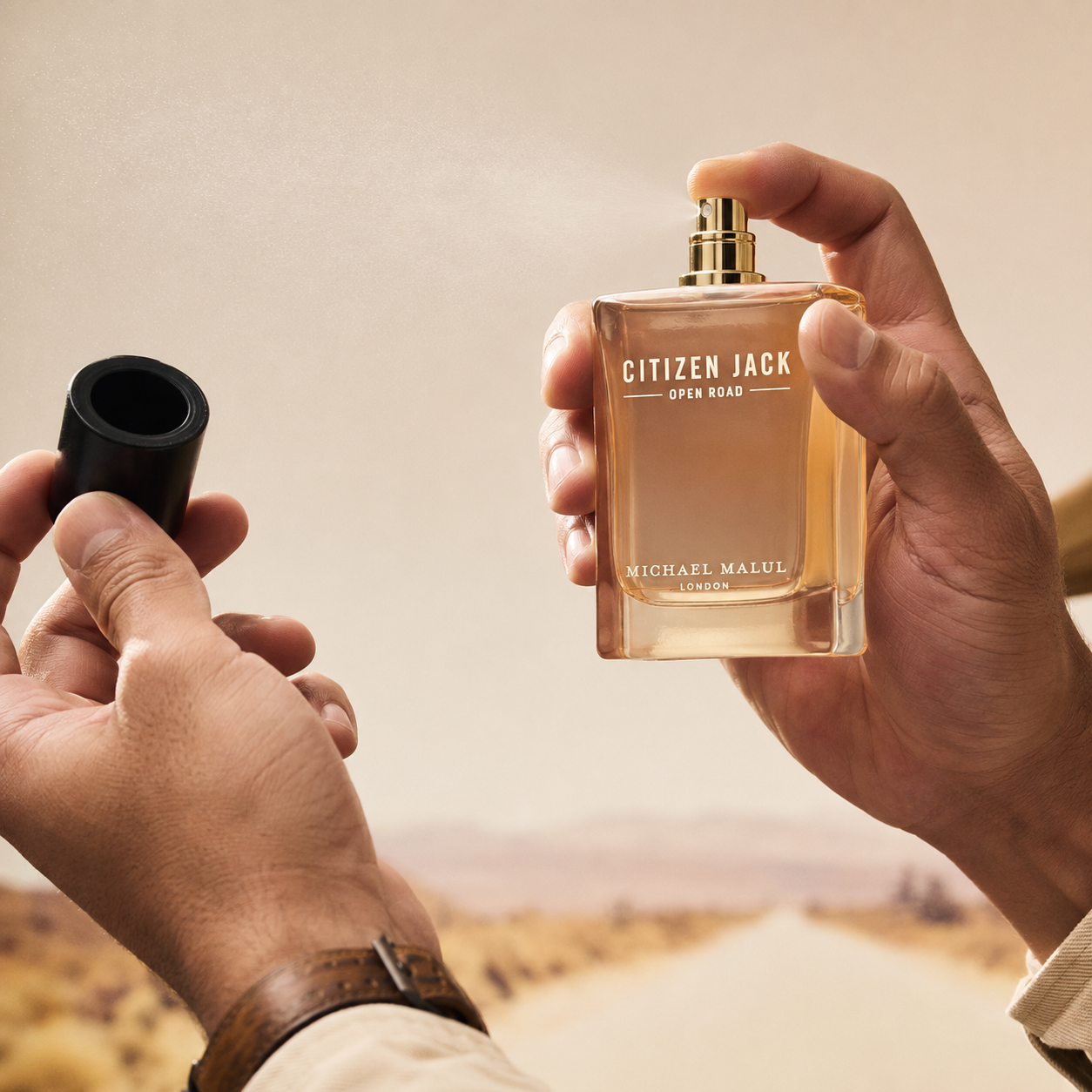 Michael Malul Citizen Jack Open Road Eau de Parfum for Men 3.4 Ounce