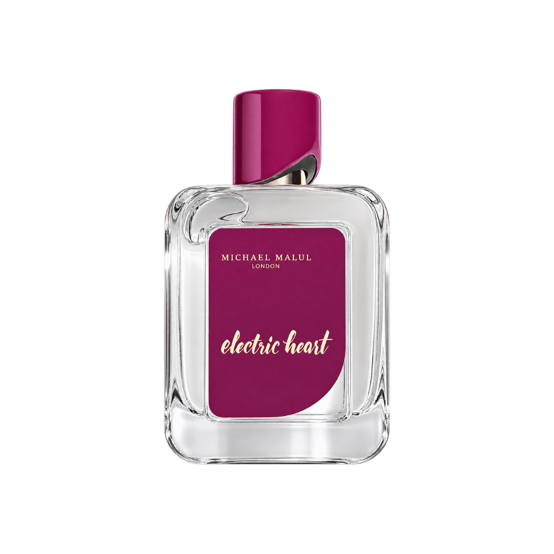 Michael Malul Electric Heart Eau de Parfum 3.4 oz women's fragrance bottle