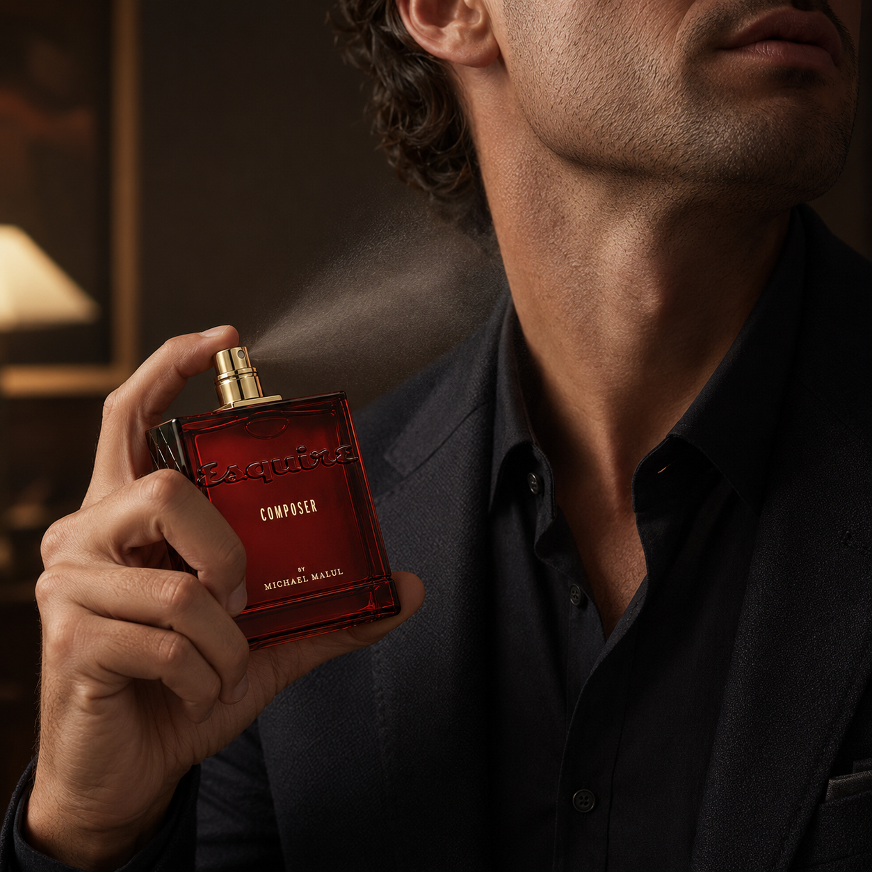 Michael Malul Esquire Composer Eau de Parfum for Men 3.4 Ounce