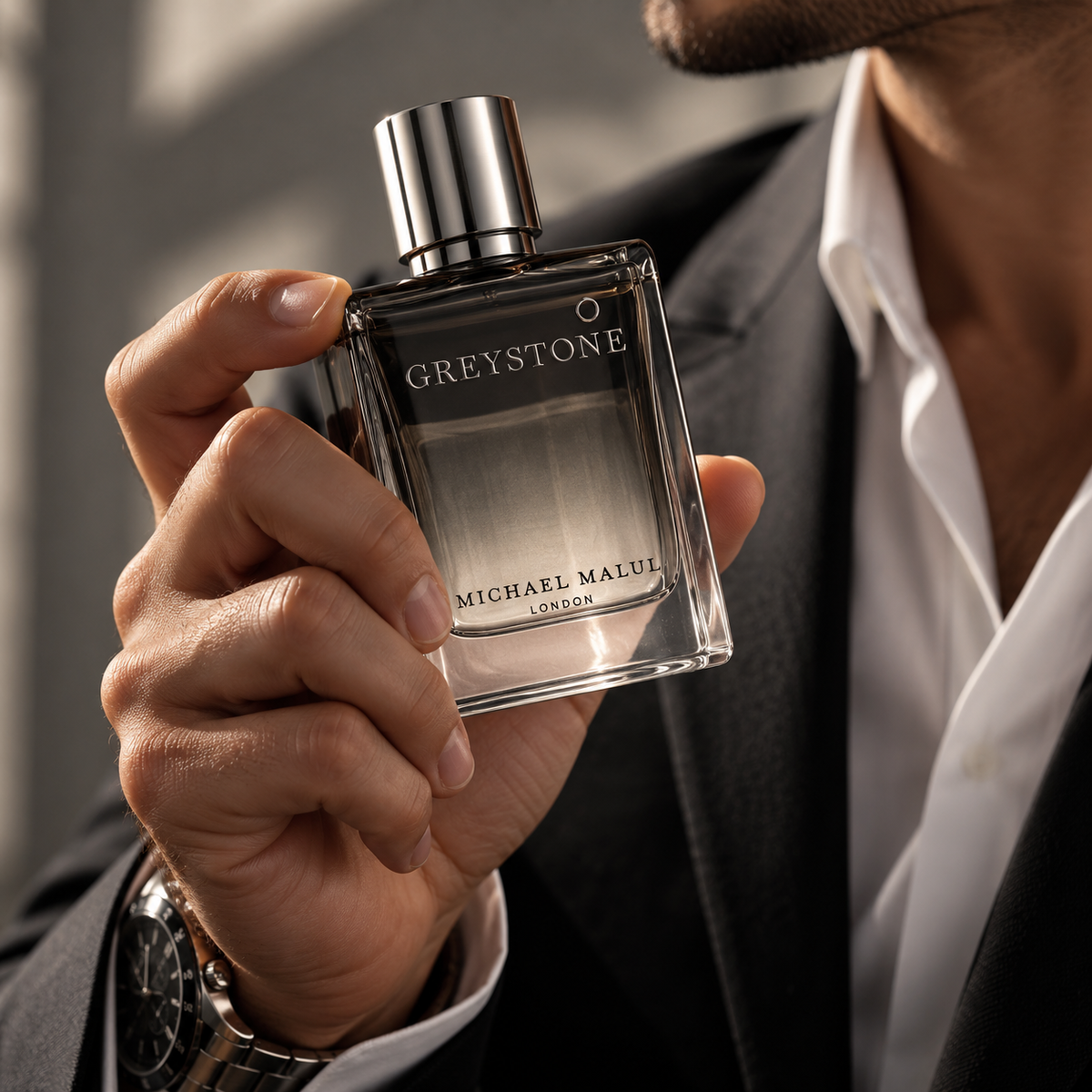 Michael Malul Greystone Eau de Parfum for Men 3.4 Ounce