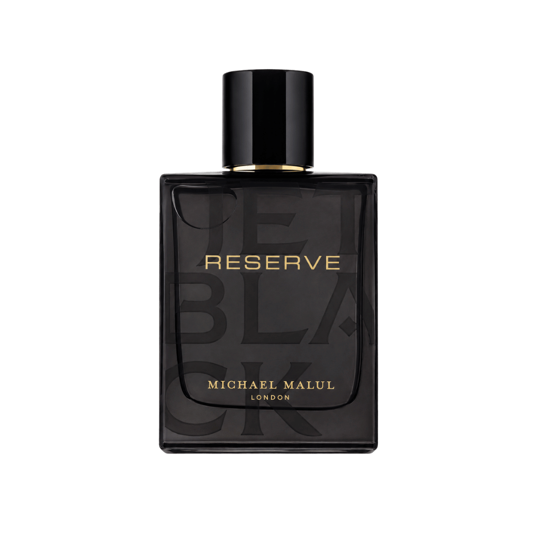 Michael Malul Jet Black Reserve Eau de Parfum for Men 3.4 Ounce