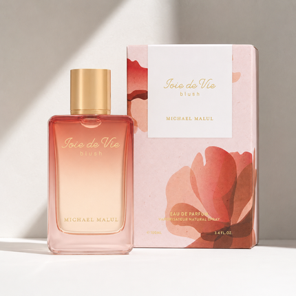 Michael Malul Joie de Vie Blush Eau de Parfum for Women 3.4 Ounce