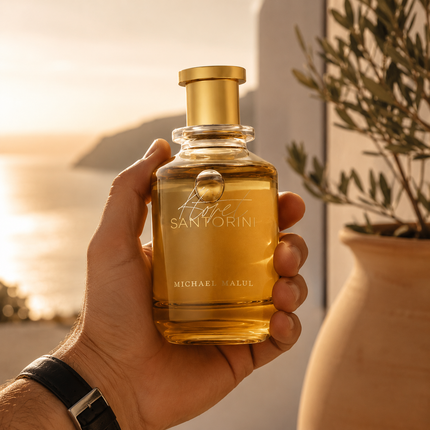 Michael Malul Ktoret 138 Santorini Eau de Parfum for Men 3.4 Ounce