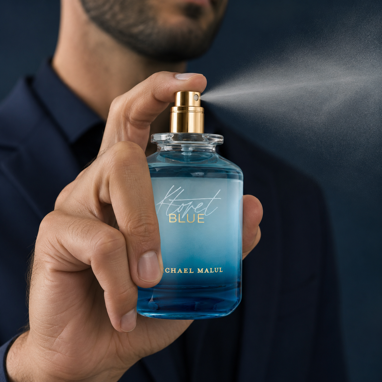 Michael Malul Ktoret 140 Blue Eau de Parfum for Men 3.4 Ounce