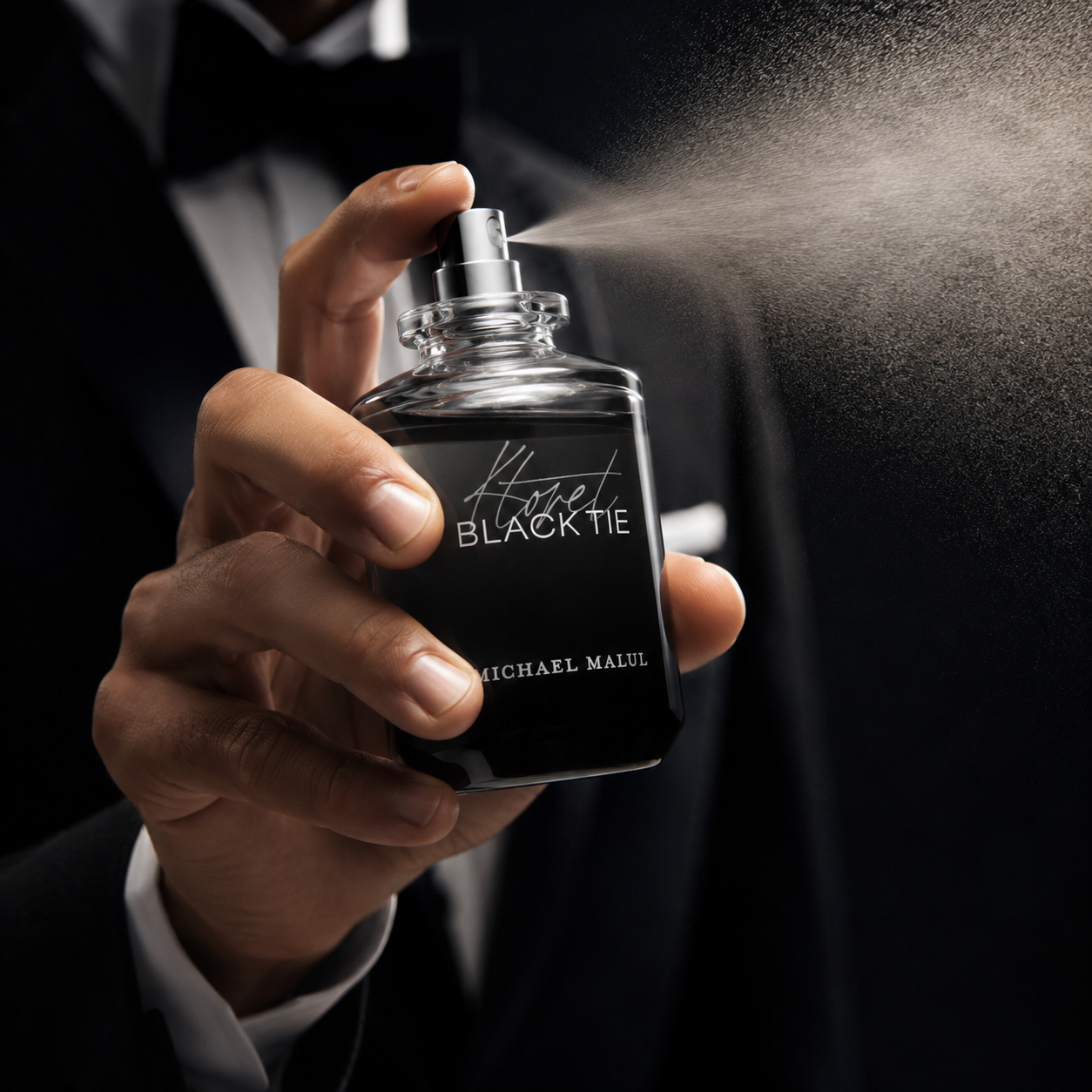 Michael Malul Ktoret 511 Black Tie Eau de Parfum for Men 3.4 Ounce