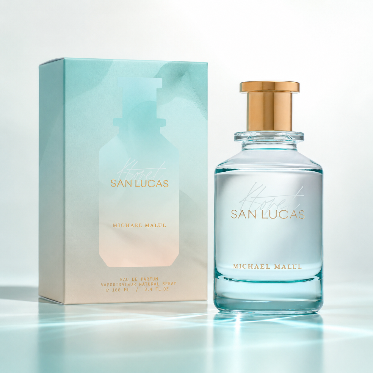 Michael Malul Ktoret 831 San Lucas Eau de Parfum for Men 3.4 Ounce