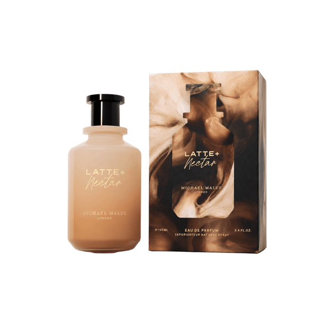 Michael Malul Latte+Nectar Eau de Parfum for Women 3.4 Ounce