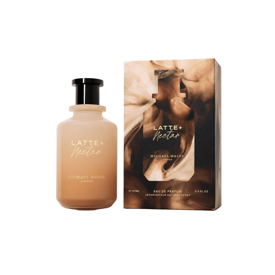 Michael Malul Latte+Nectar Eau de Parfum for Women 3.4 Ounce