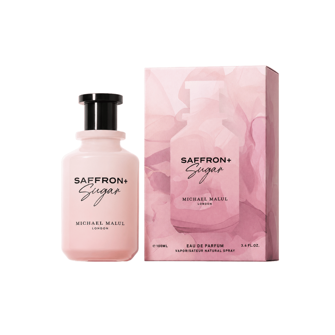 Michael Malul Saffron+Sugar Eau de Parfum for Women 3.4 Ounce