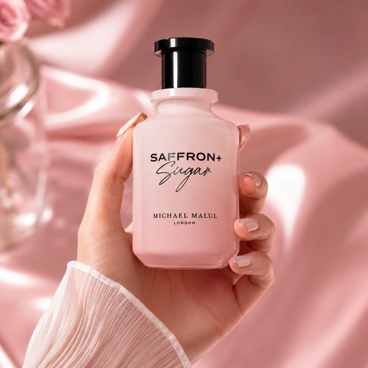 Michael Malul Saffron+Sugar Eau de Parfum for Women 3.4 Ounce