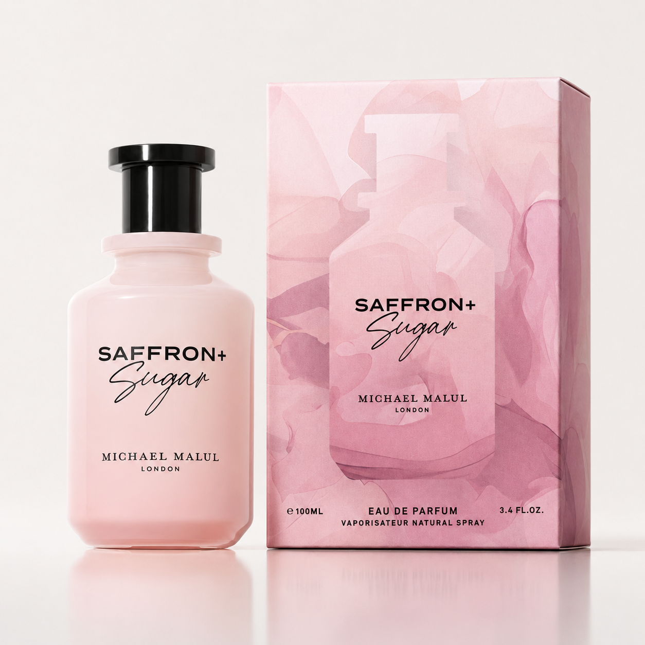 Michael Malul Saffron+Sugar Eau de Parfum for Women 3.4 Ounce
