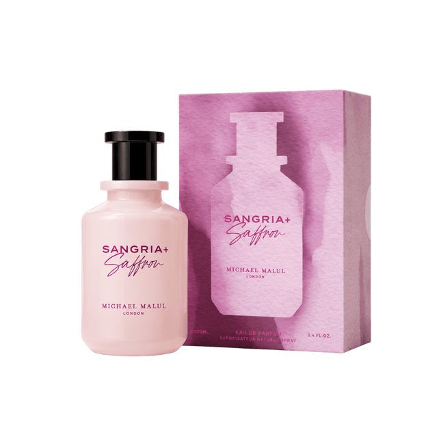 Michael Malul Sangria+Saffron Eau de Parfum for Women 3.4 Ounce